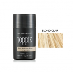 Poudre Toppik, masquer perte cheveux, calvitie, blond clair, homme, femme, Elite Hair International
