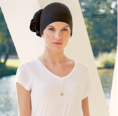 Turban chimio, turban viva tube, anthracite, Christine Headwear