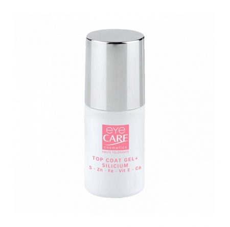 Top coat gel et silicium, effet bombé, mains et pieds, ongles cancer, ongles abîmés, eye care cosmetics