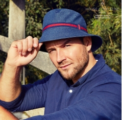 Bob chimio, bob homme, denim, christine headwear