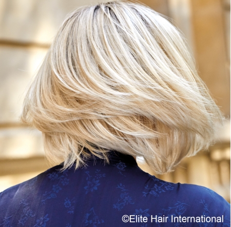 Portrait femme perruque Feeling ***, cheveux synthètiques, elite hair international