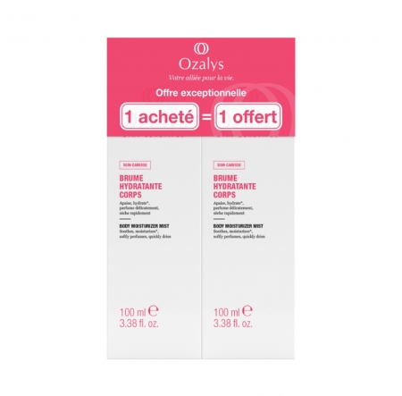 offre, brume hydrante corps, ozalys