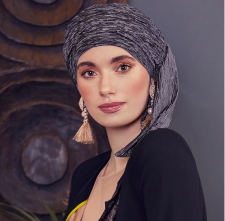 Bonnet chimio boho foulard amovible, rêverie, christine headwear