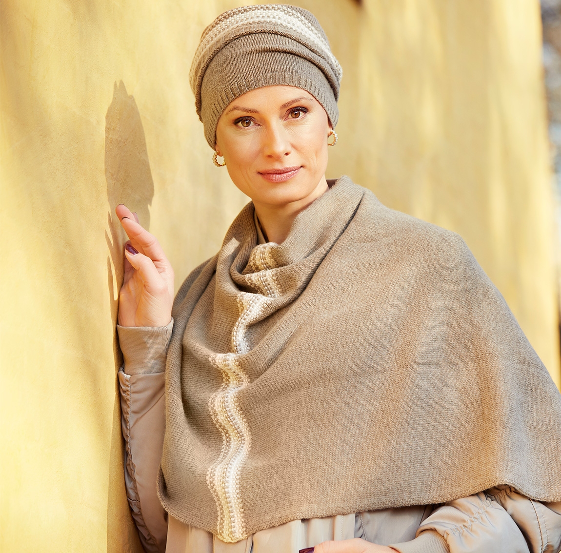 Bonnet femme laine et cachemire pour l'hiver - Elite Hair International
