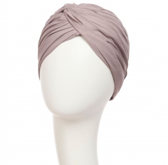 bonnet joyo bambou, bonnet plissé, bonnet avec une torsade sur le dessus, bonnet chimio, coco