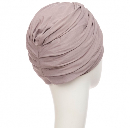 bonnet joyo bambou, bonnet plissé, bonnet avec une torsade sur le dessus, bonnet chimio, coco