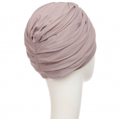 bonnet joyo bambou, bonnet plissé, bonnet avec une torsade sur le dessus, bonnet chimio, coco
