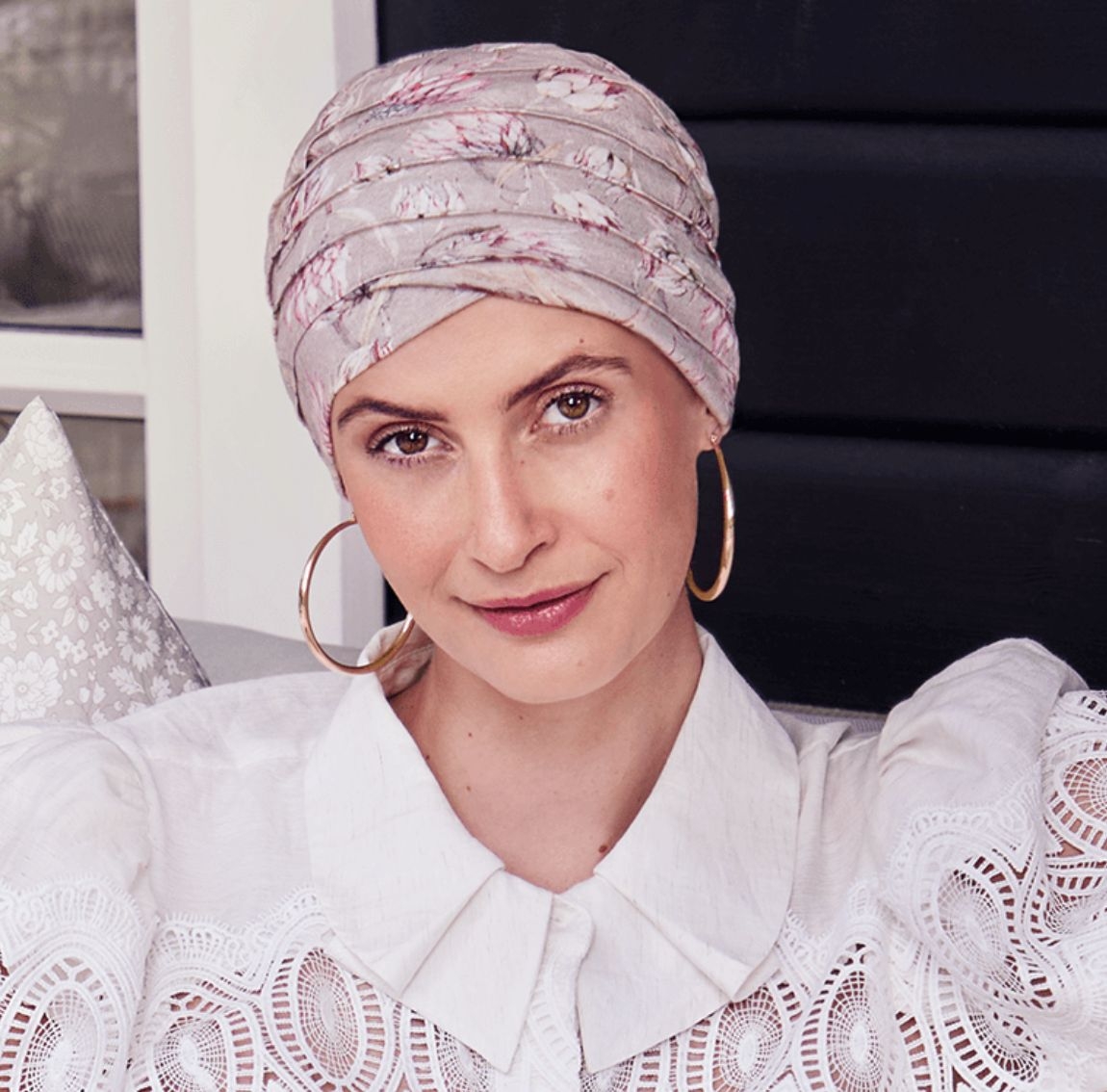 bonnet zen lin, bonnet simple, fibre naturelle de lin, légèreté, magnolia