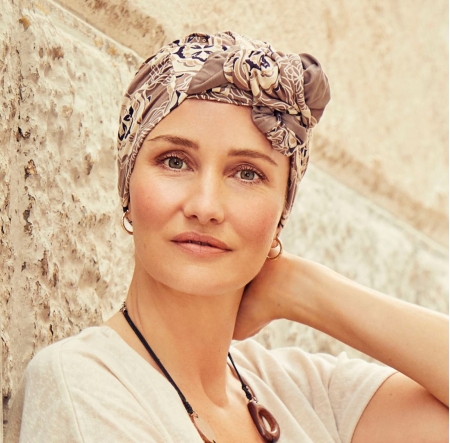 Bonnet chimio easy bambou, christine headwear, elite hair international, massalia