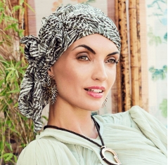 turban twin set boho, turban chimio, cancer, christine headwear, costa rica