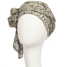 turban twin set boho, turban chimio, cancer, christine headwear, costa rica