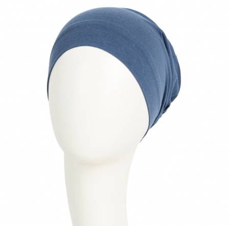 turban viva twin set, Turban Viva avec bandeau amovible, denim