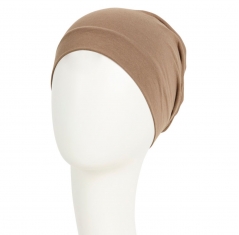 turban viva twin set, Turban Viva avec bandeau amovible, havane