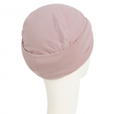 turban viva twin set, Turban Viva avec bandeau amovible, rose poudré