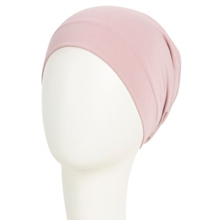 turban viva twin set, Turban Viva avec bandeau amovible, rose poudré