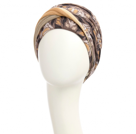 Bonnet chimio easy bambou, christine headwear, elite hair international, épis d'or
