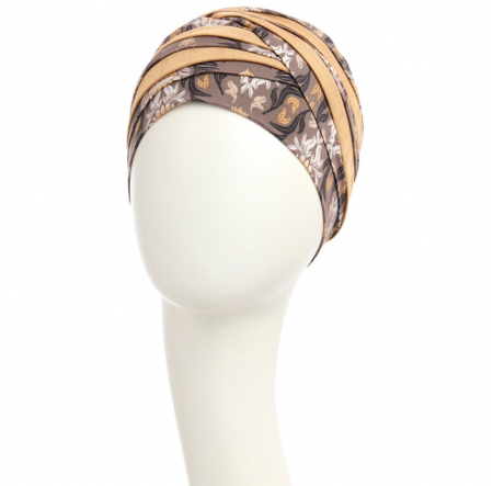 bonnet hindi, bonnet chimio hindi, hindi bambou, bambou, house of christine headwear, elite hair international, épis d'or