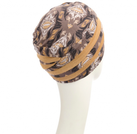 bonnet hindi, bonnet chimio hindi, hindi bambou, bambou, house of christine headwear, elite hair international, épis d'or