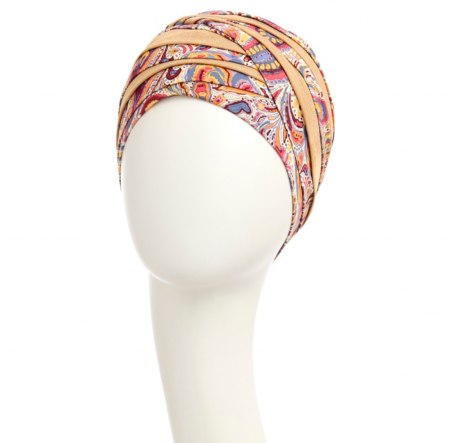bonnet hindi, bonnet chimio hindi, hindi bambou, bambou, house of christine headwear, elite hair international, palmyre