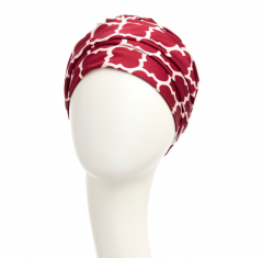 Bonnet chimio boho, boho spirit, style bohème, christine headwear, perte de cheveux, cancer, casablanca