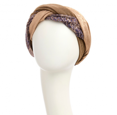Bonnet chimio boho, boho spirit, style bohème, christine headwear, perte de cheveux, cancer, siena