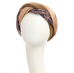 Bonnet chimio boho, boho spirit, style bohème, christine headwear, perte de cheveux, cancer, siena