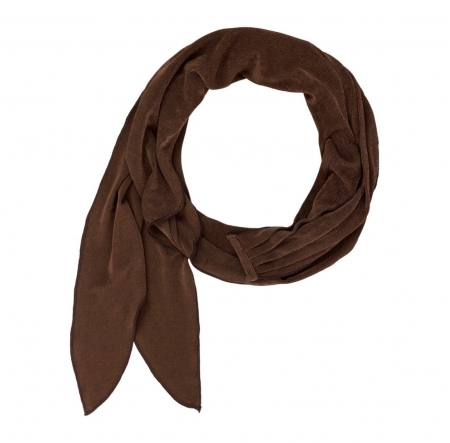 Foulard chimio boho, chocolat, christine headwear