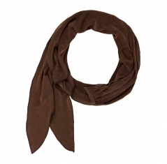 Foulard chimio boho, chocolat, christine headwear