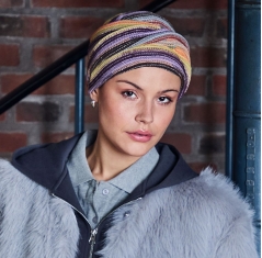 Bonnet Viva ultra-doux, spécialement conçu pour offrir confort et élégance aux femmes en traitement, fizz