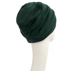 Bonnet Viva ultra-doux, spécialement conçu pour offrir confort et élégance aux femmes en traitement, softy sapin
