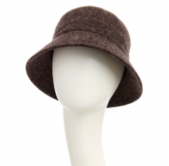 bonnet cancer, fashion bambou, fleures,  plissées, christine headwear, british chocolat