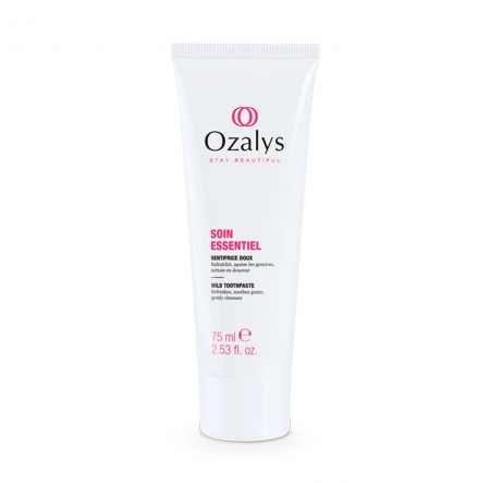 Dentifrice doux, cosmétique cancer, Ozalys