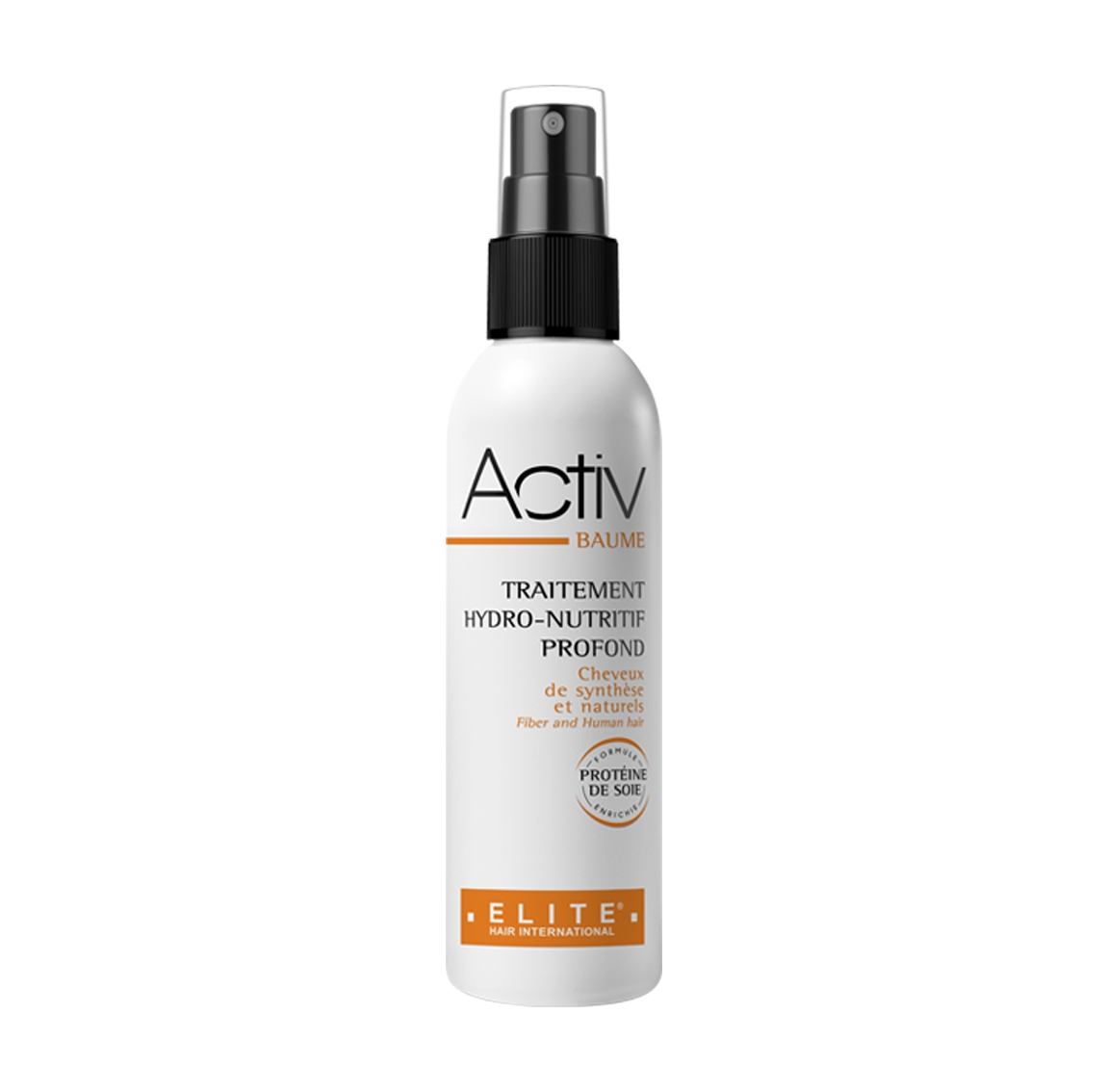 Activ baume, entretien perruque synthétique naturelle, elite hair international