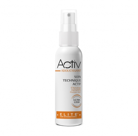 Activ adoucissant, entretien perruque naturelle, elite hair international