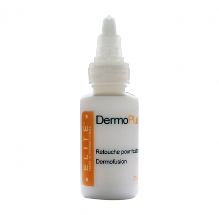 Dermoplus 25, accessoire, retouche, fixation, complement capillaire dermofusion, elite hair international