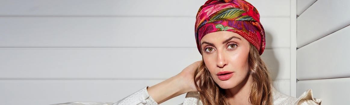 Nos nouveautés – Turban, bonnets, bandeaux chimio tout conforts